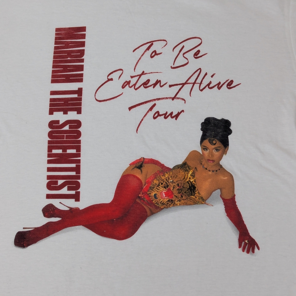 Mariah the Scientist To Be Eaten Alive Concert Merch Tshirt Medium Unisex